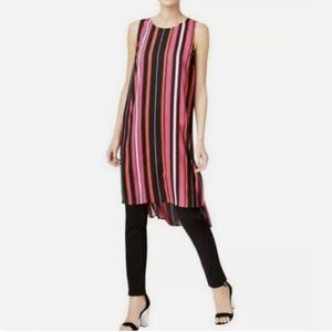 Vince Camuto Striped sleeveless tunic